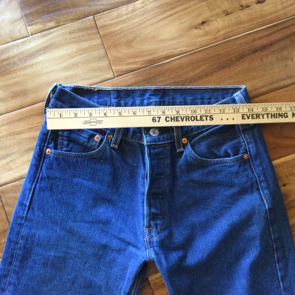 ✔️ Original Levi’s 501 Shrink to Fit 30x34 Shrunk 28x30 - Picture 4 of 5